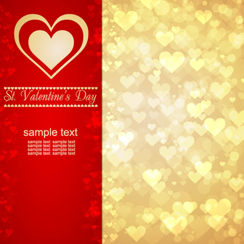 free vector Romantic heartshaped background pattern vector